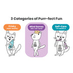 Catstages Melon Madness Interactive Puzzle and Play Cat Enrichment Toy