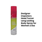 Designer Imposters Head Turner by Parfums De Coeur Body Spray 2.5 oz for Women