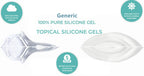 Pure(100%) Silicone Scar Gel,(30g), 1 Ounce,Clear Professional Scar Removal Cream for Surgical Scars, Old and New Scar.
