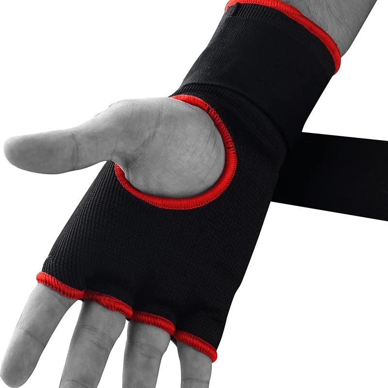 Boxing Wraps- Cotton and Gel Padded Boxing Hand Wraps-130g, 5 Colors-Long Wrist Support for Men and Women-for MMA, Muay Thai and Martial Arts Training
