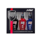 BOD man Fragrance Body Spray Trio Black Most Wanted Ripped Abs