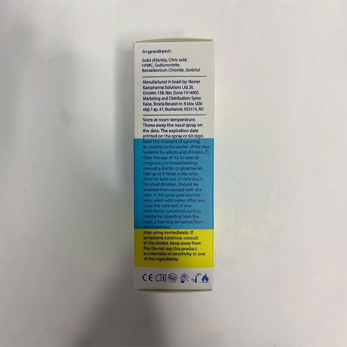 Symo Kane Enovid@ Natural and Revolutionary Protection Nasal Spray - 0.845 fl oz, Great for Daily use Travel Size Spray, Chemical Free, Cruelty-Free, Trusted by Millions Worldwide - Pack of 1