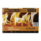 Pine Mountain 100% Natural Classic Firelog, 3-Hour Burn Time, 6 Logs, Green