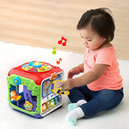 VTech Sort and Discover Activity Cube with Lights and Music