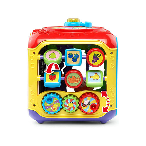 VTech Sort and Discover Activity Cube with Lights and Music