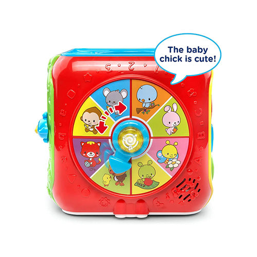 VTech Sort and Discover Activity Cube with Lights and Music