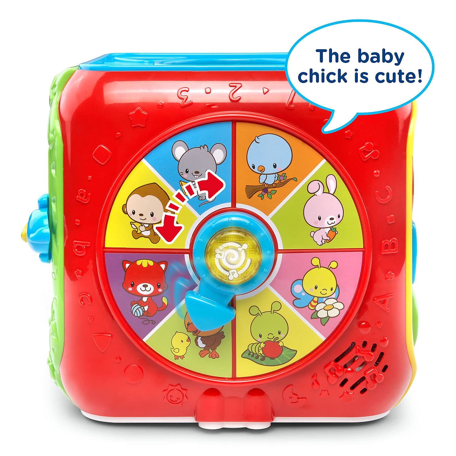 VTech Sort and Discover Activity Cube (Frustration Free Packaging), Red