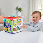 VTech Sort and Discover Activity Cube with Lights and Music