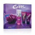 Curve Crush for Women Perfume Fragrance Set, Body Wash & Lotion, Fragrance Mist and Loofa, Day or Night Scent, 4 Piece Set
