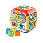 VTech Sort and Discover Activity Cube with Lights and Music
