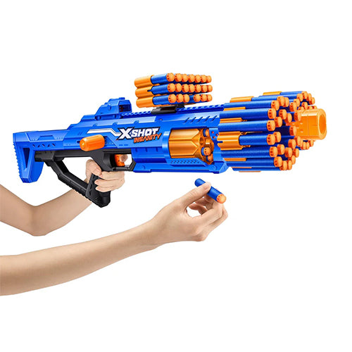 XSHOT Insanity Bezerko Foam Blaster with Rotating Eight Dart Barrel