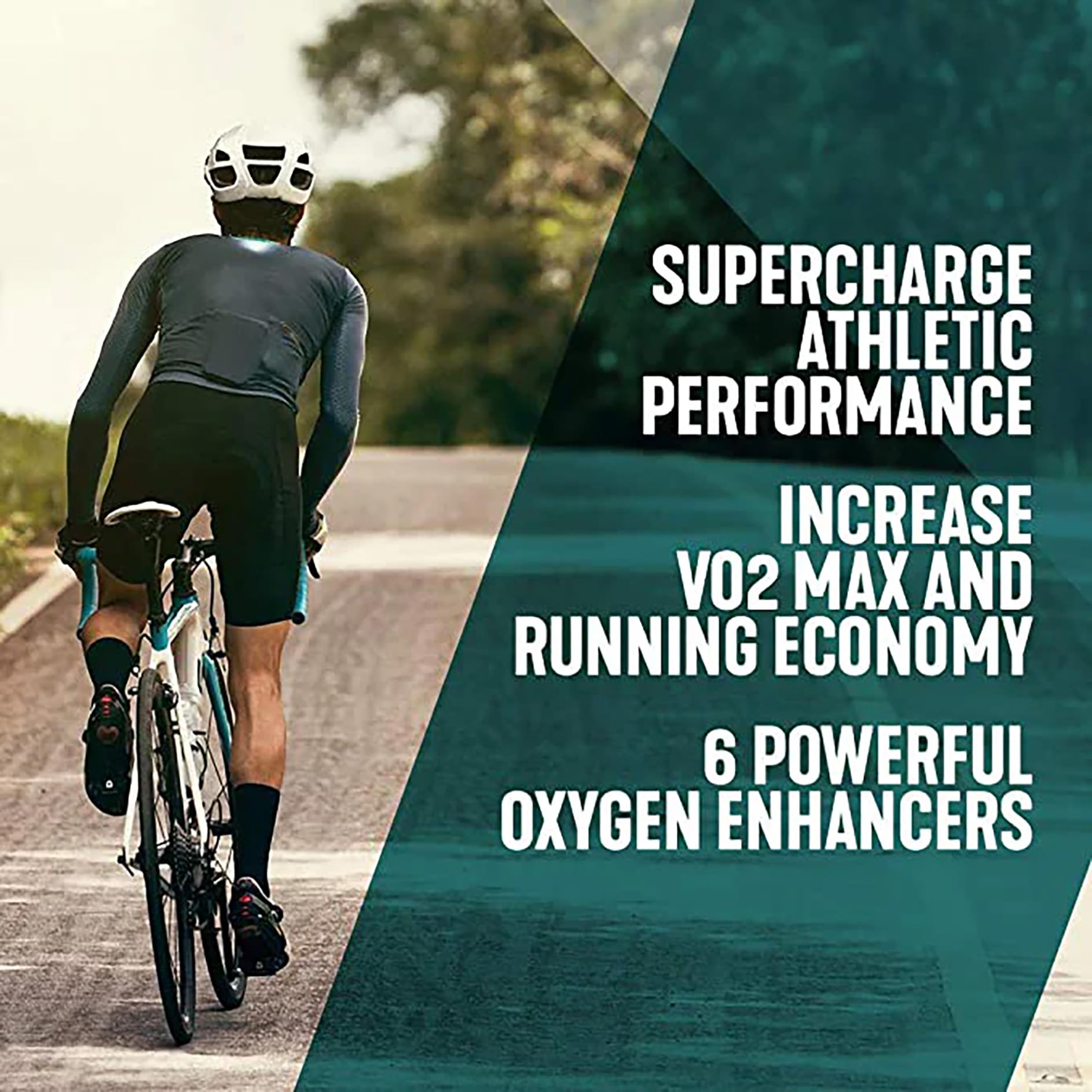 VO2-Boost Natural Endurance and Oxygen Supplement to Help VO2 max w/Rhodiola Rosea, B12, and Alpha Lipoic Acid (120 Capsules) (30 Day Supply)