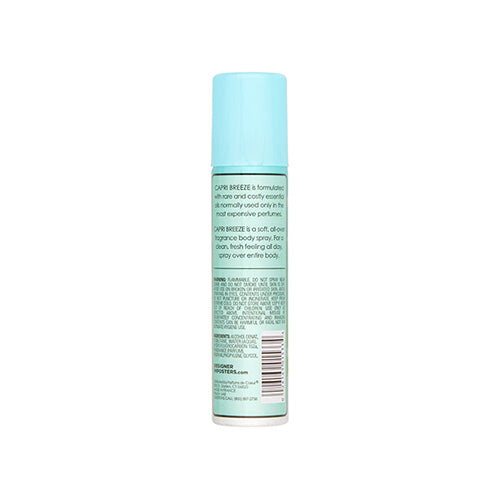 Designer Imposters Capri Breeze Fresh Deodorizing Body Spray for Women 2.5oz