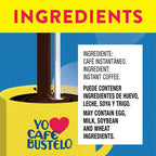 Café Bustelo Espresso Style Dark Roast Instant Coffee, 6 Count Single Serve Packets