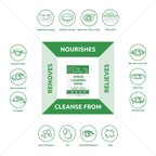 SaluVera Eyelid Cleansing Wipes