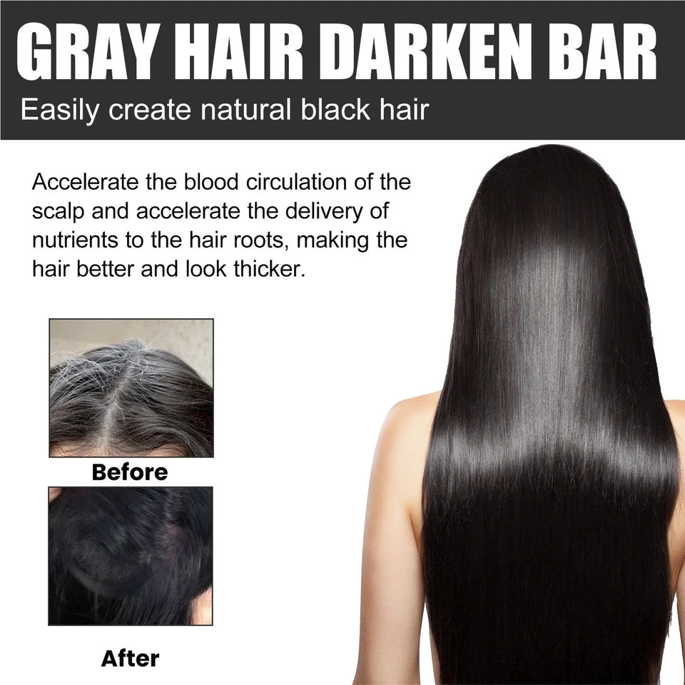 SPARTAN - Gray Hair Reverse Bar to Prevent Grays Restore Hair Color For Stronger and Smoother Hair