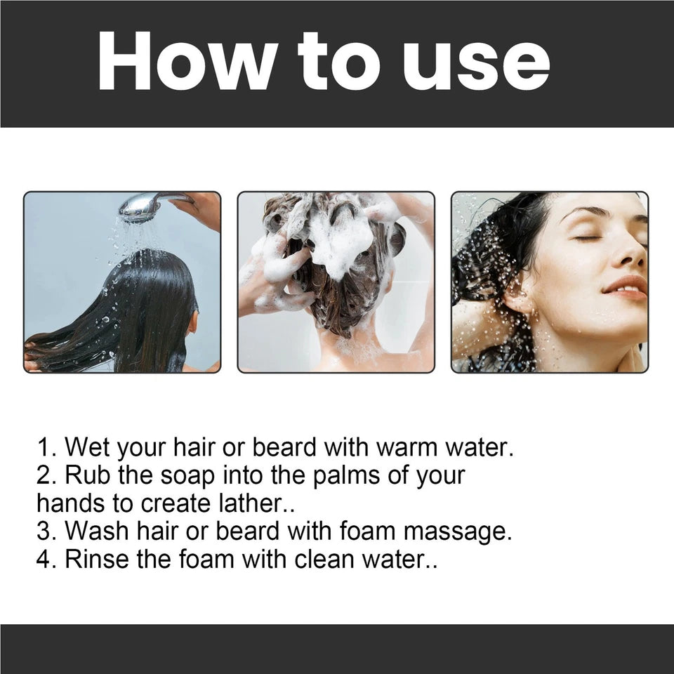 SPARTAN - Gray Hair Reverse Bar to Prevent Grays Restore Hair Color For Stronger and Smoother Hair